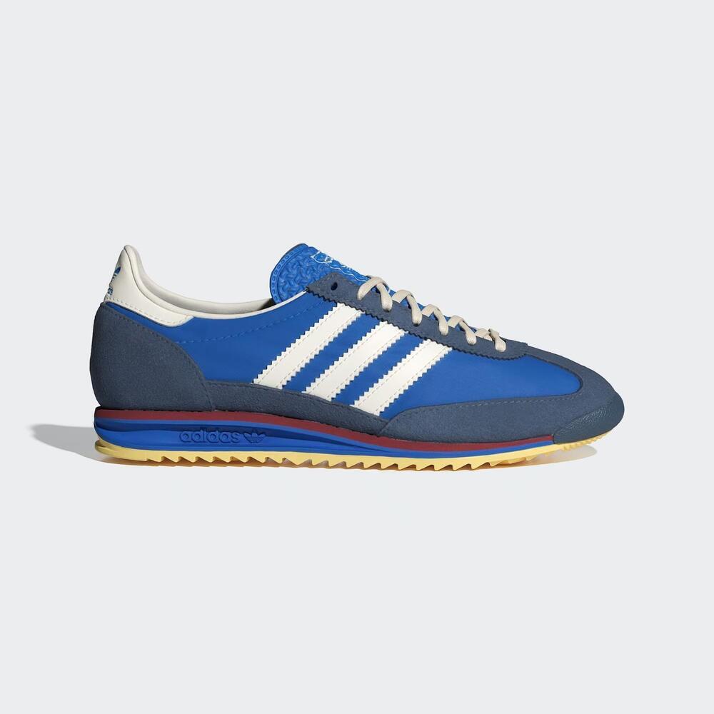 NEW ADIDAS women's sl 72 og sneakers in bluebird/off white/preloved ink